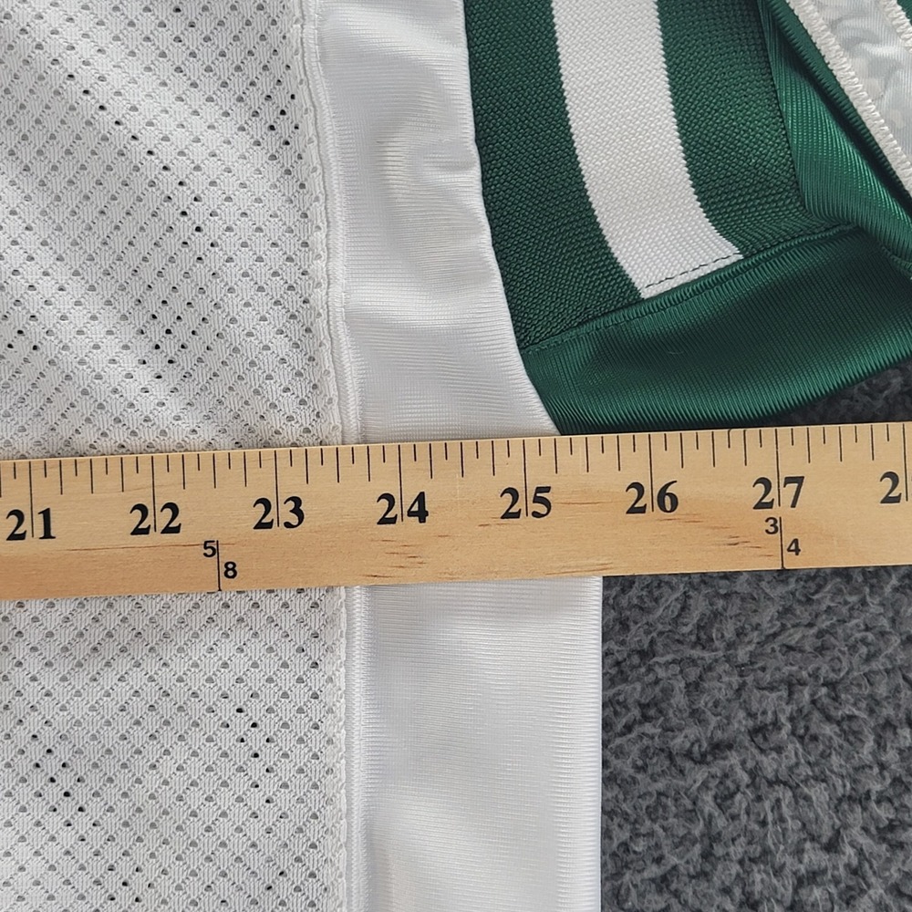 Vintage Reebok New York Jets Jersey White Green Mens 2XL Chad Pennington #10 NFL - Picture 12 of 13